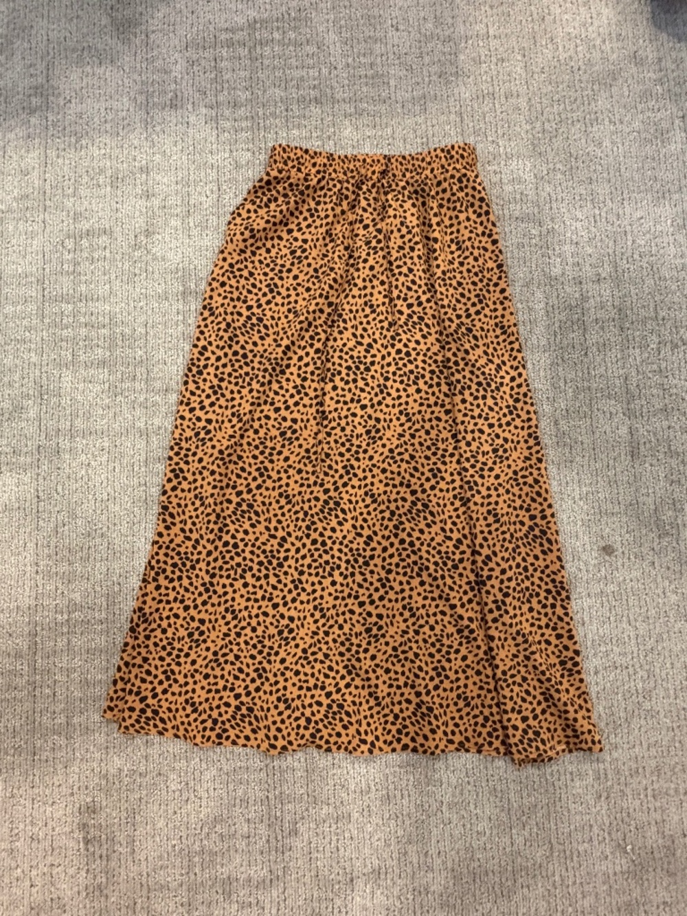 Women’s size large leopard print skirt